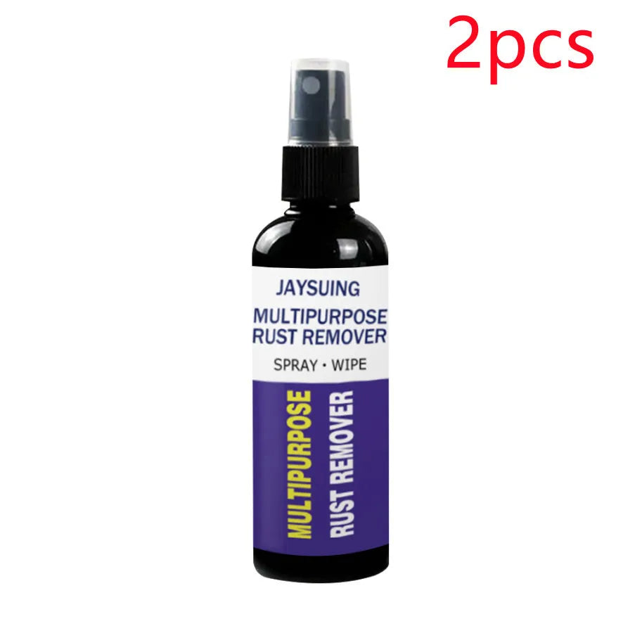 Metal rust remover spray 30ml plastic bottle for wheel hub and faucet cleaning