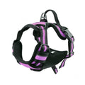 Adjustable dog chest strap harness in Oxford cloth available in multiple colours and sizes