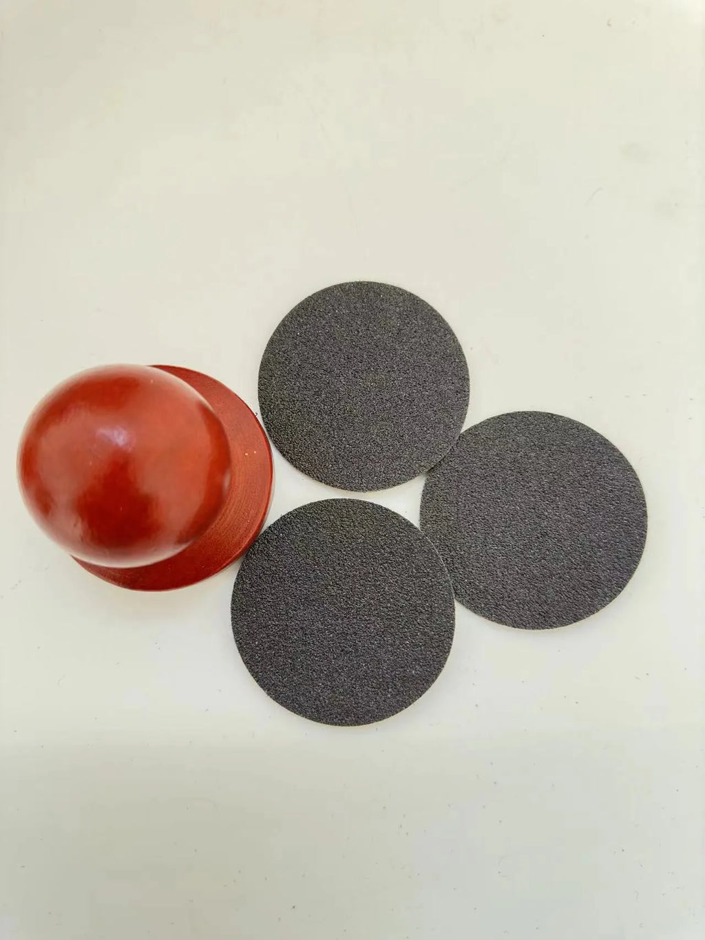 Wooden dog nail grinding board with removable section for easy cleaning, available in four style options.