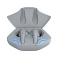 Wireless gaming headset and charging cabin in black, grey, white, or yellow colour options.