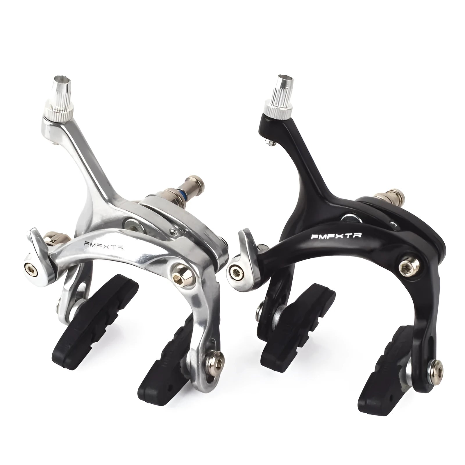 U-shaped metal bicycle brake clamp upgrade kit for road and fixed gear bikes