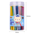 Pack of 55 clear hot melt glue sticks with 7mm diameter next to a glue gun.