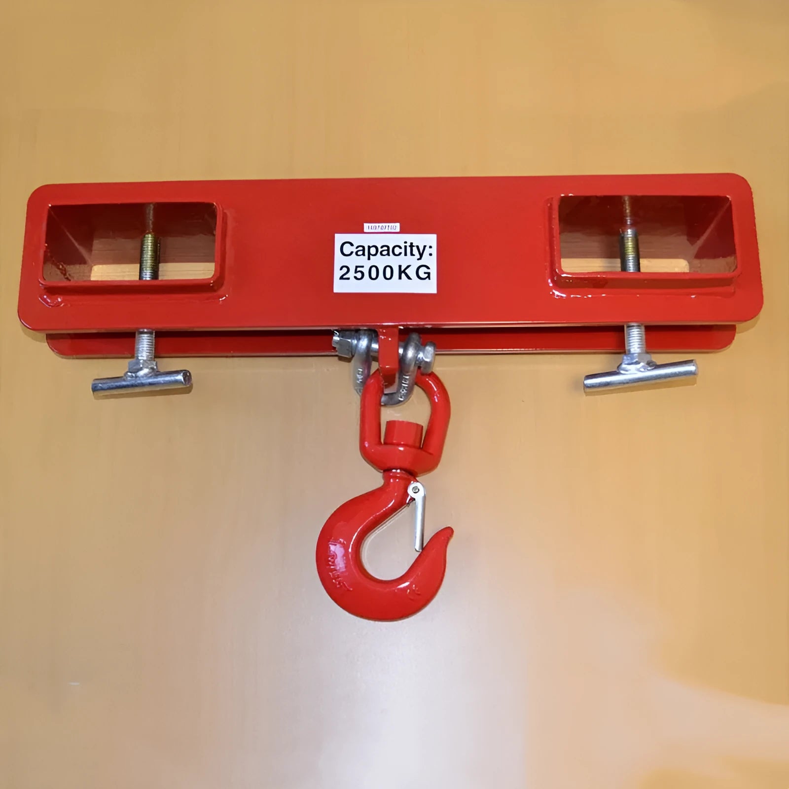 MK forklift hook with rotatable design and safety locking device for crane applications