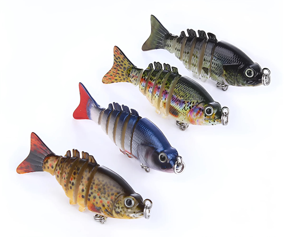 Small knotty bait 5cm 3g hard ABS fishing lure in style A to H