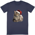 Loose-fit summer short-sleeve T-shirt for men and women, round neck, polyester casual top in picture colour.