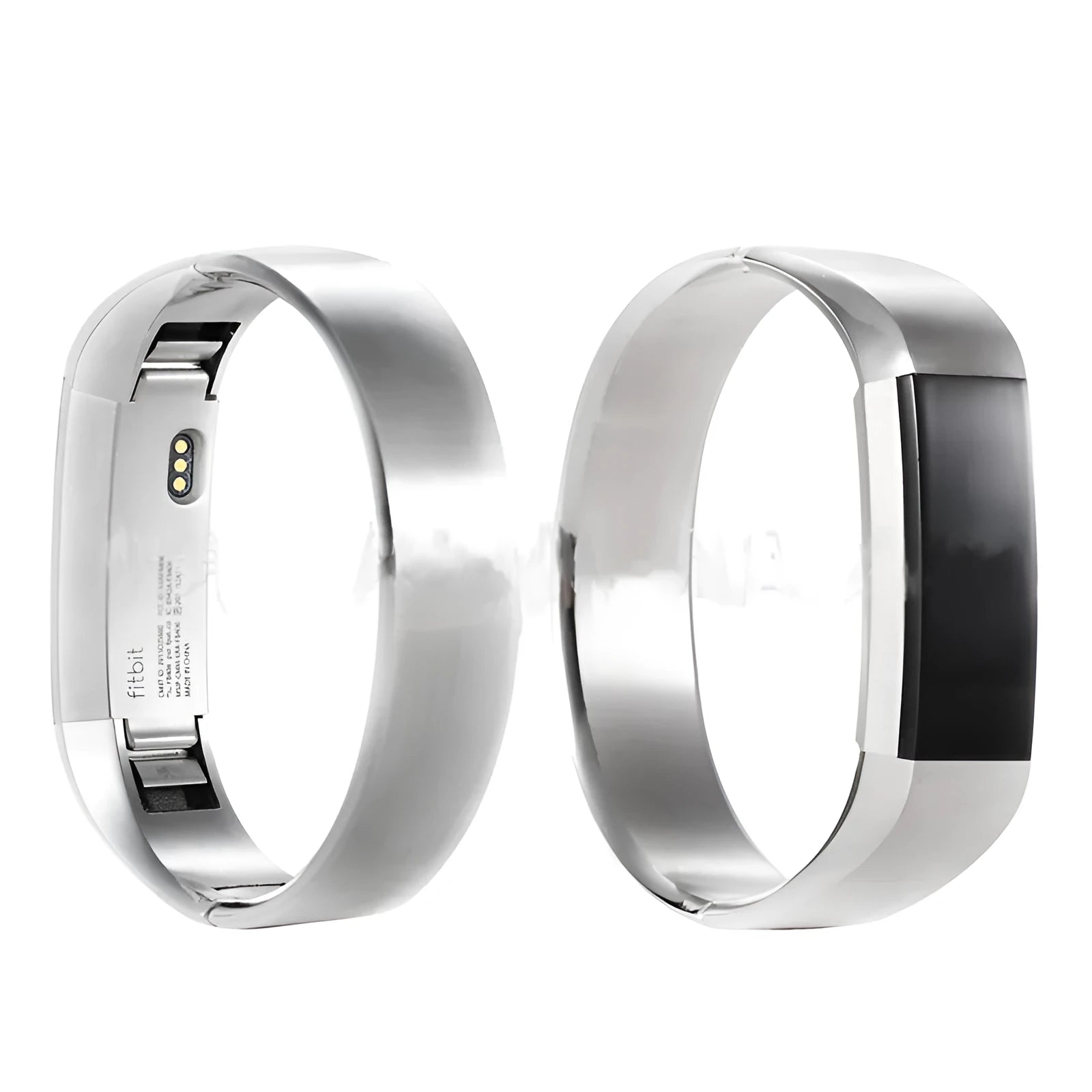 Stainless steel replacement strap with deployment buckle for Fitbit Alta tracker