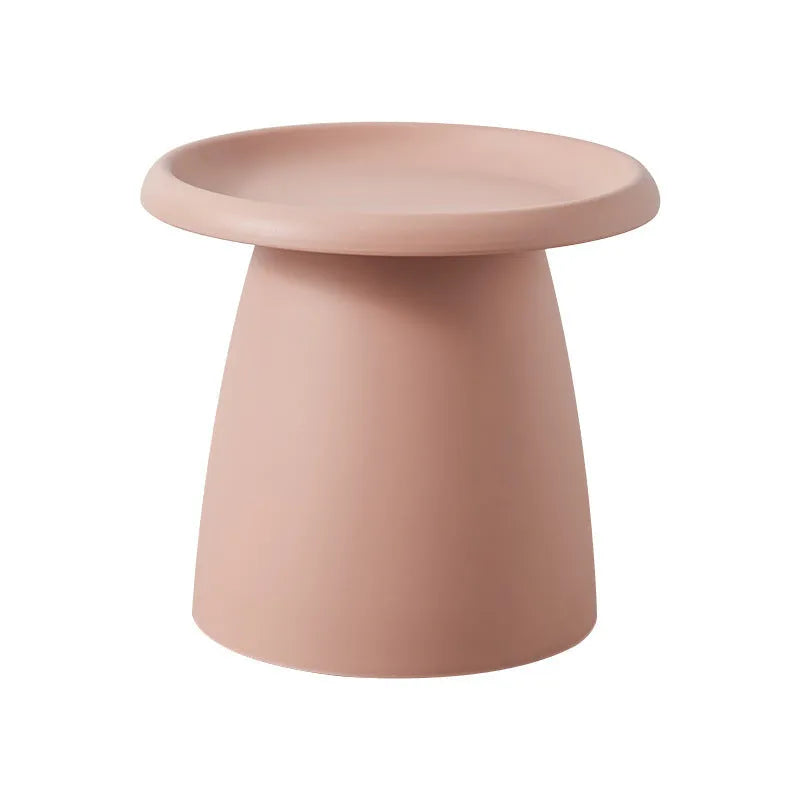 Mushroom small coffee table plastic disassembly available in multiple colours for small apartment balcony living room