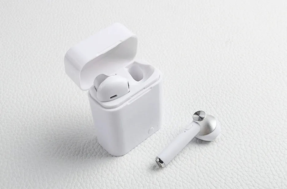 Wireless sports Bluetooth headset with earbuds in multiple colour options