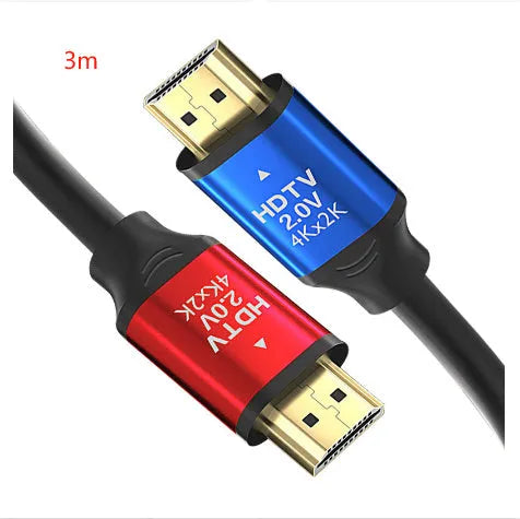 1.5 metre HDMI cable with gold-plated aluminium alloy connectors for computer and TV connections