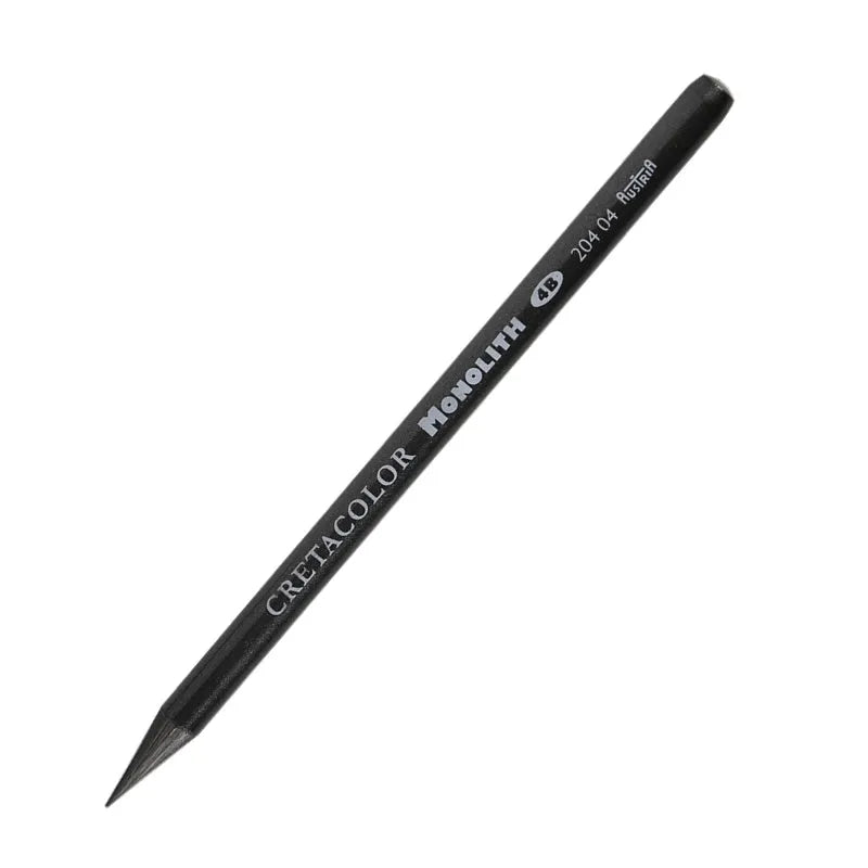 Wood-free graphite drawing pencil for sketching with 146mm length and 7mm diameter