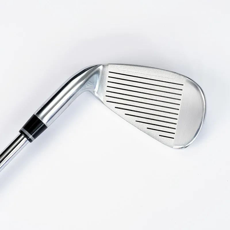Beginner golf club with carbon or steel shaft in men's red, blue, or women's purple, 940mm length