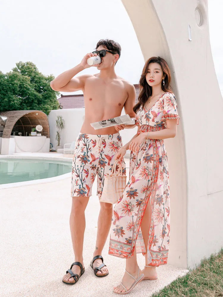 South Korea women's three-piece bikini swimsuit set in Korean style with polyester fibre, sizes M to 4XL, 21328-1 colour