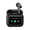 T68 PRO wireless Bluetooth headset with colour touch screen in black, silver, or Champagne colour.