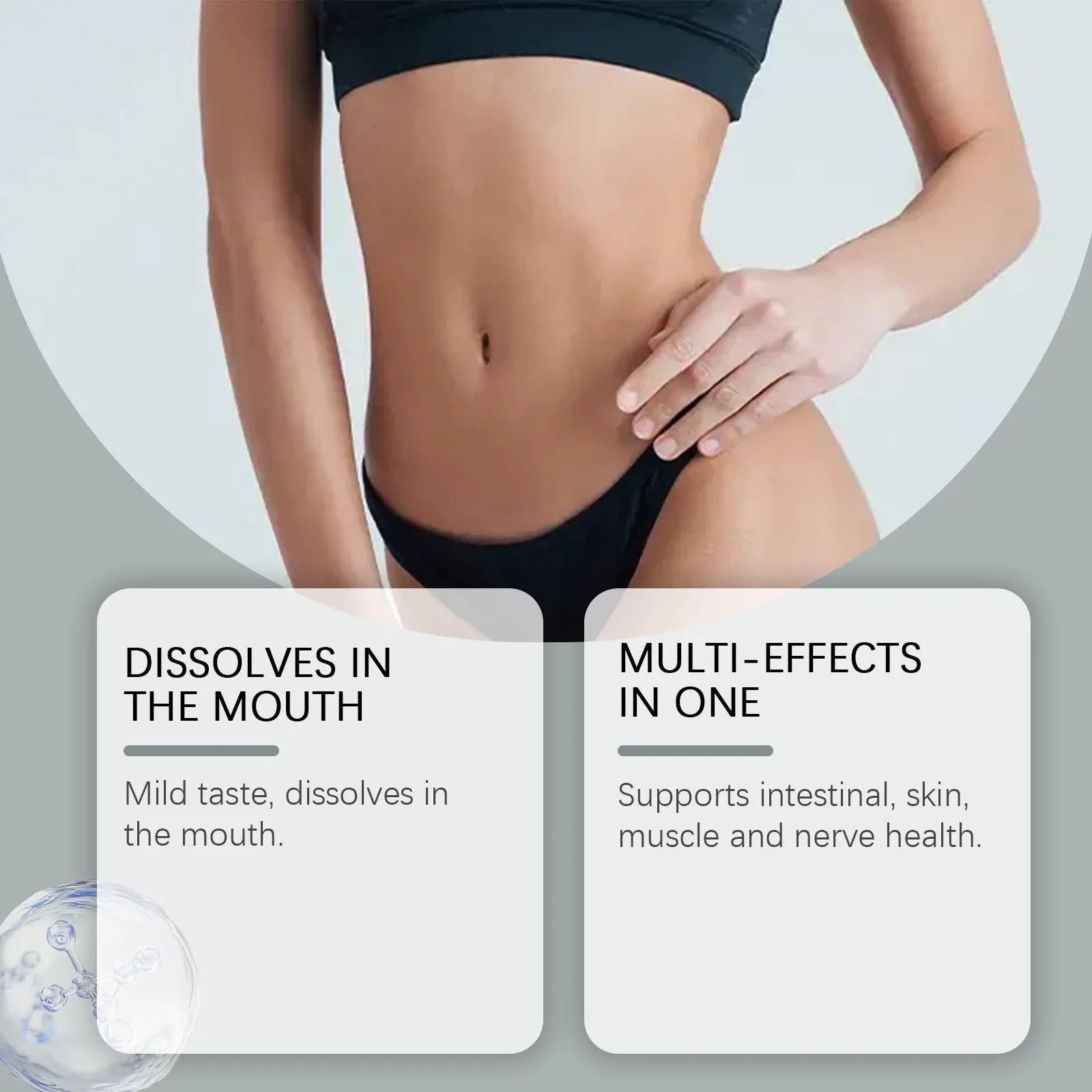 60ml intestinal balance dietary supplement droplet bottle for daily digestive support