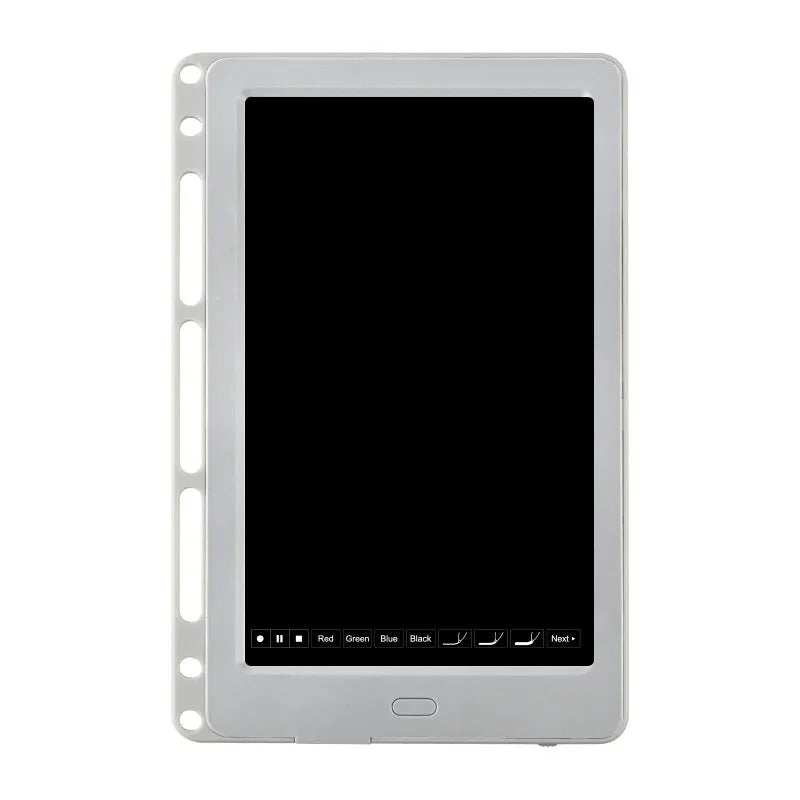 85-inch electronic writing pad with stitching appearance design and Bluetooth connection in colour options