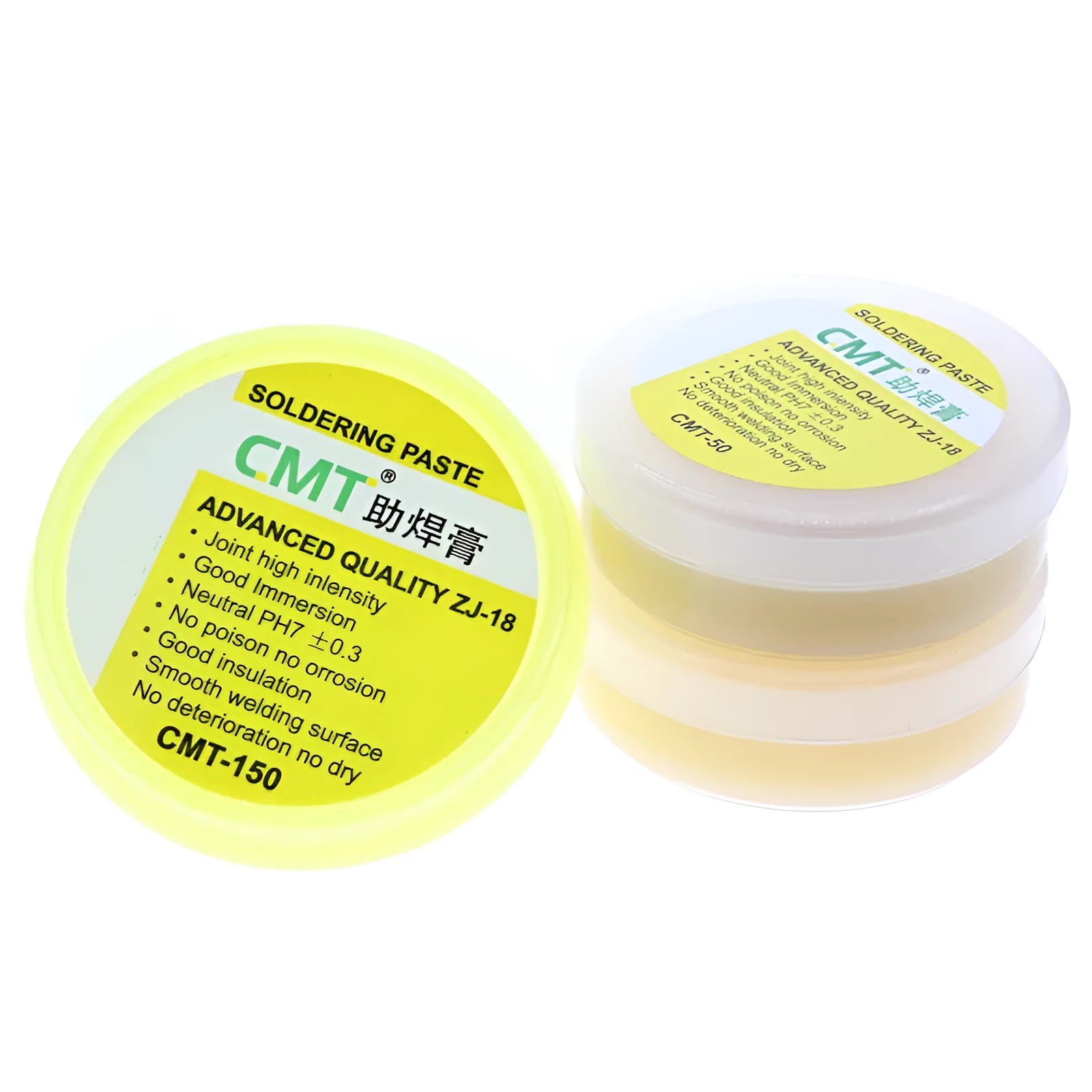 CMT high purity rosin soldering flux paste in jar for electric soldering iron
