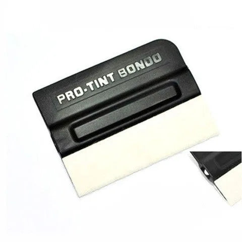 Car colour changing film scraper with ABS handle and interchangeable scraping pads