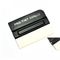 Car colour changing film scraper with ABS handle and interchangeable scraping pads