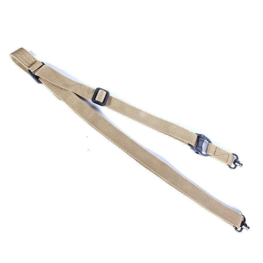 Tactical nylon multifunctional task strap rope showing 150cm maximum stretch length