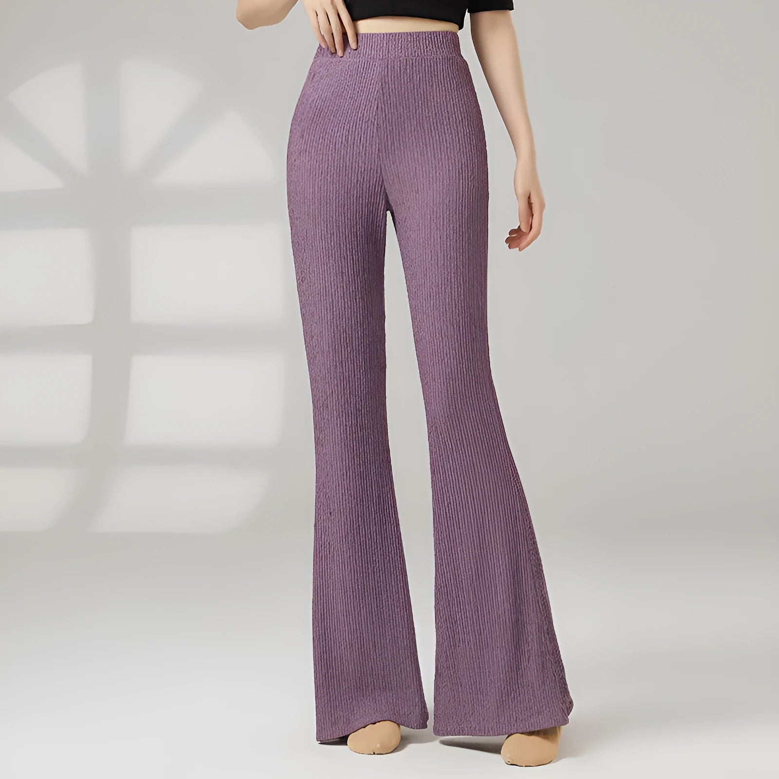 Female classical dance practice trousers in polyester fabric available in five colours with Asian sizing