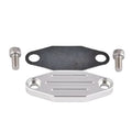 EGR removal block off board kit with 10cm x 6cm x 2cm plate and accessory set, 0.03kg
