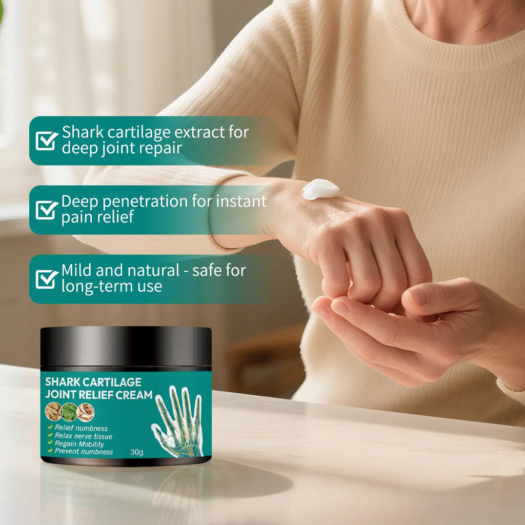 30g tube of Joint Neck Cream, a moisturising cream for knee and joint relief.