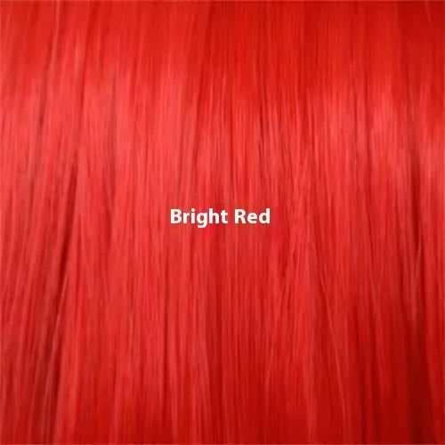 Long curly big wave wig for women in high temperature fibre, shown in a highlight-effect colour and available in 12 to 32 inch lengths