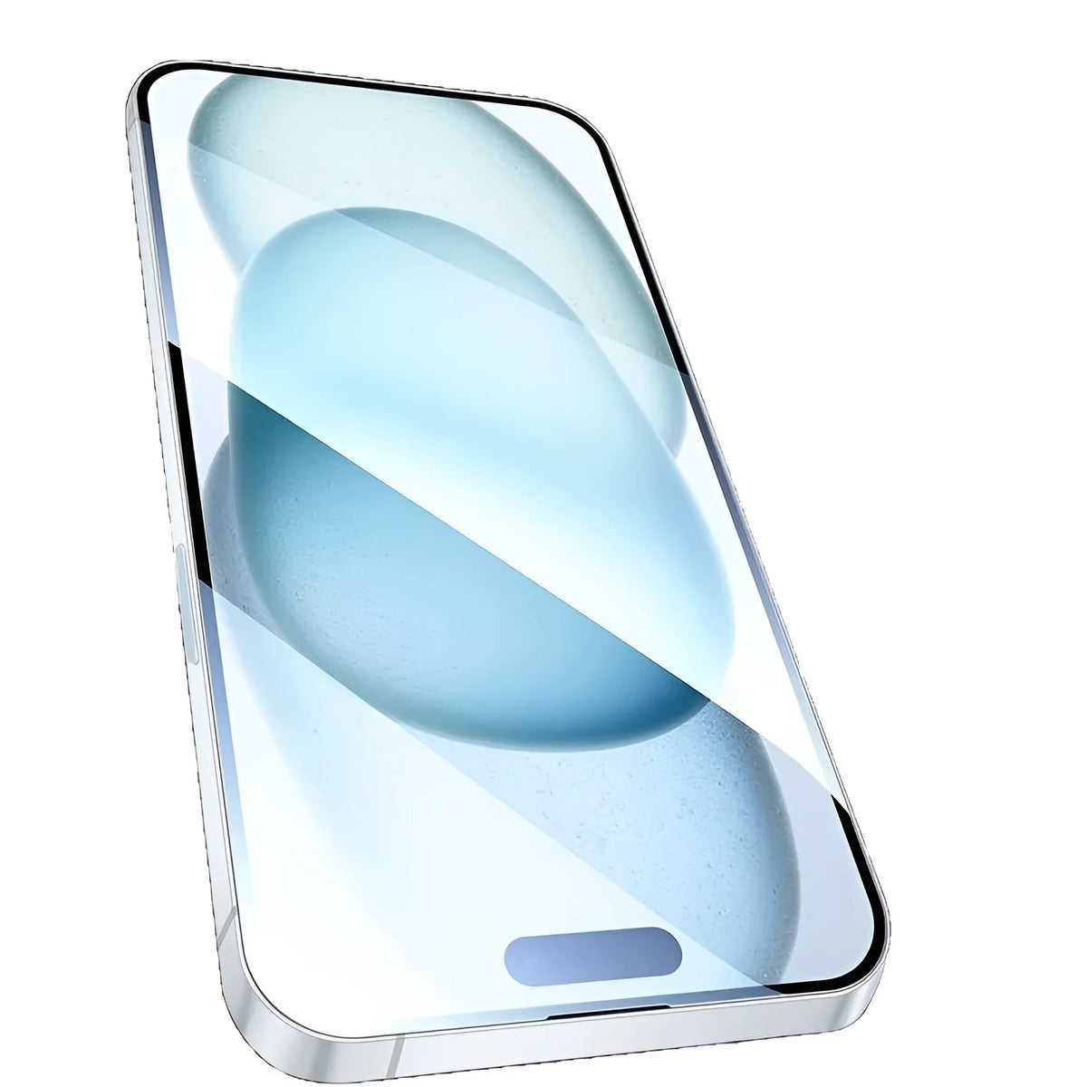 Tempered glass anti-peep screen protector for Apple iPhone, ultra HD privacy film with dust-free packaging