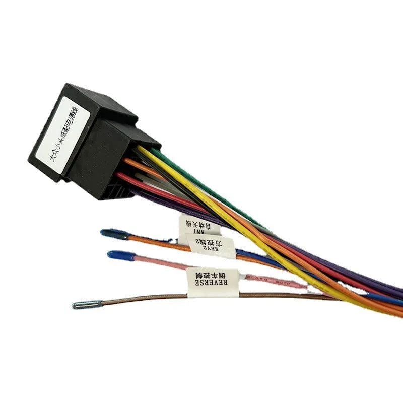 Volkswagen small head low power cord wiring harness 200mm length with 16-pin connector
