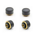 Bluetooth tyre pressure monitoring system with four waterproof sensors for mobile phone display