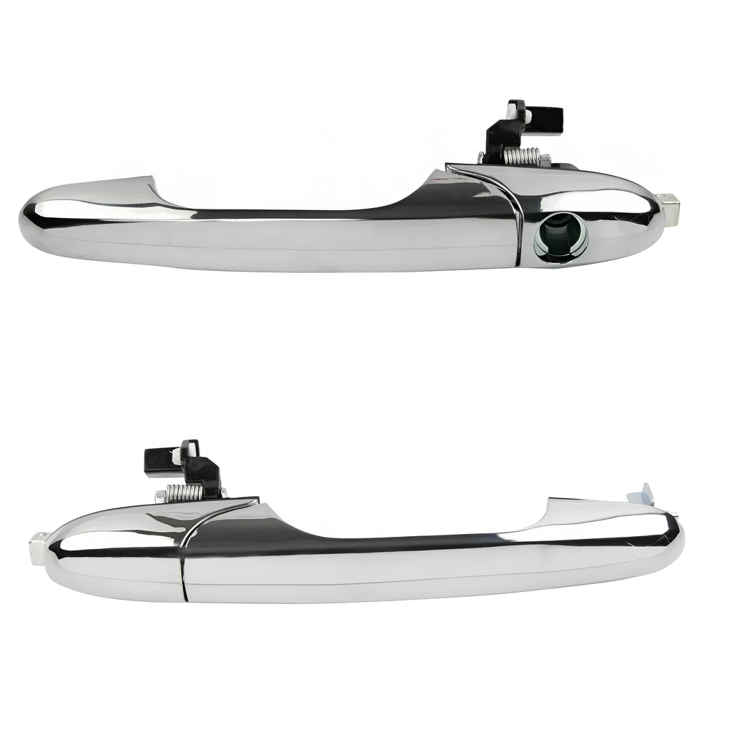 Chrome-plated interior door handle for Fiat 500 car replacement