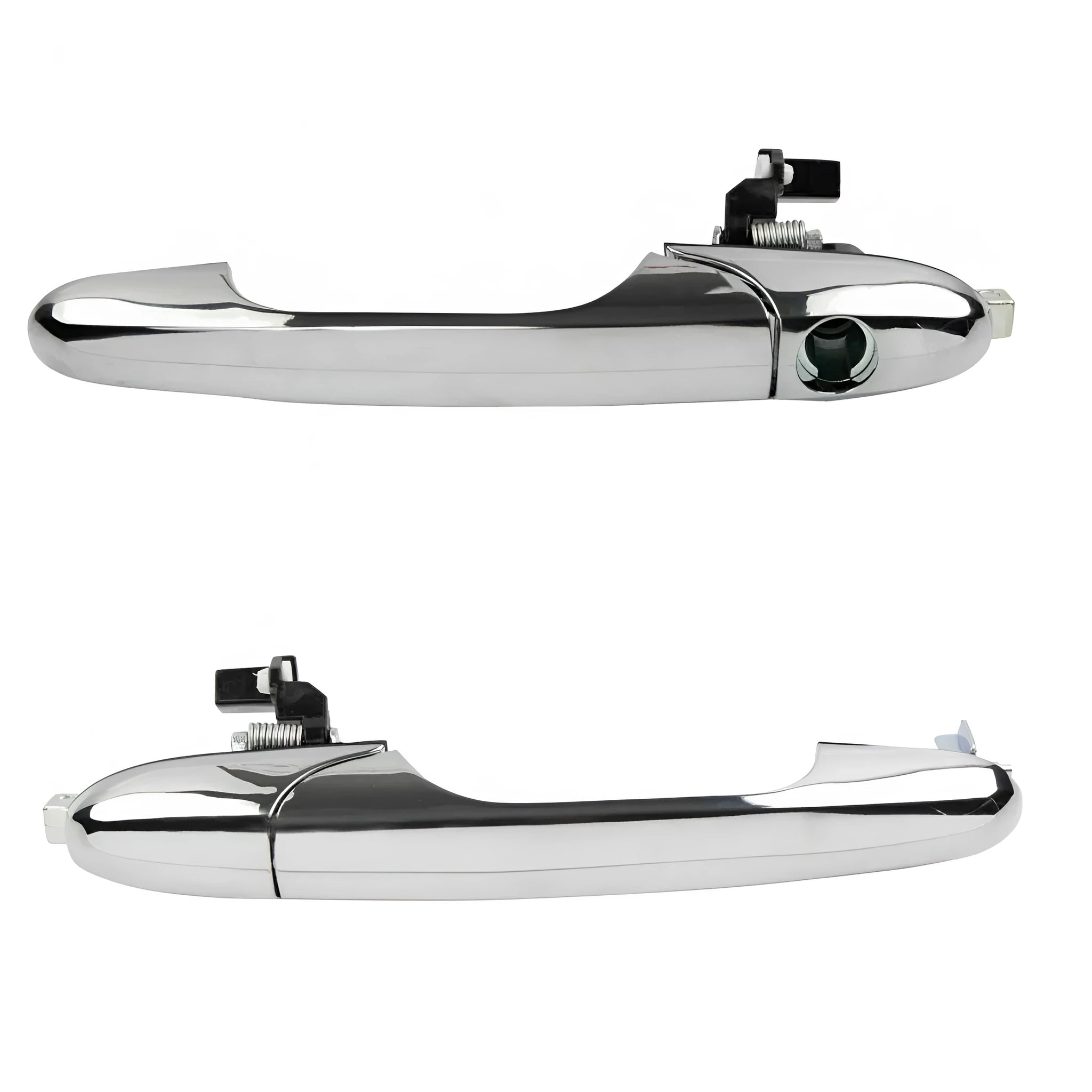 Chrome-plated interior door handle for Fiat 500 car replacement