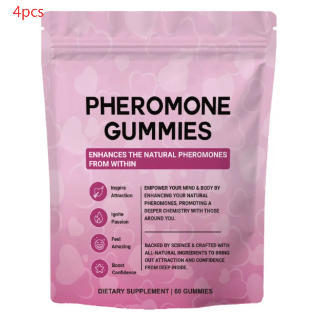 60 edible pheromone gummy tablets for household mosquito control in fruit flavour