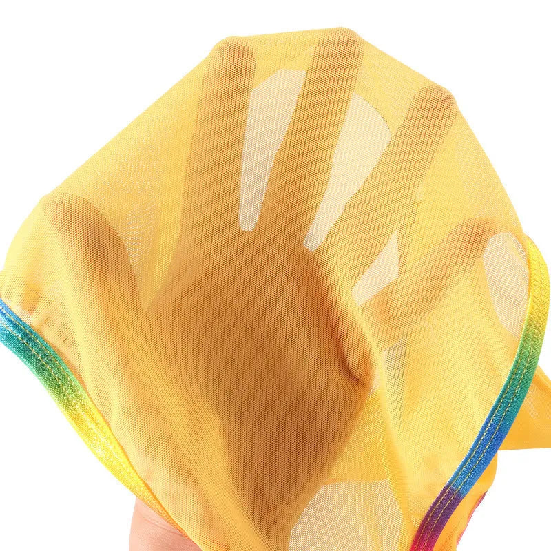Women's mesh transparent briefs in quick-drying nylon fabric available in six colours
