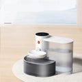 Dump rechargeable cat water fountain with 3L capacity and ABS plastic construction