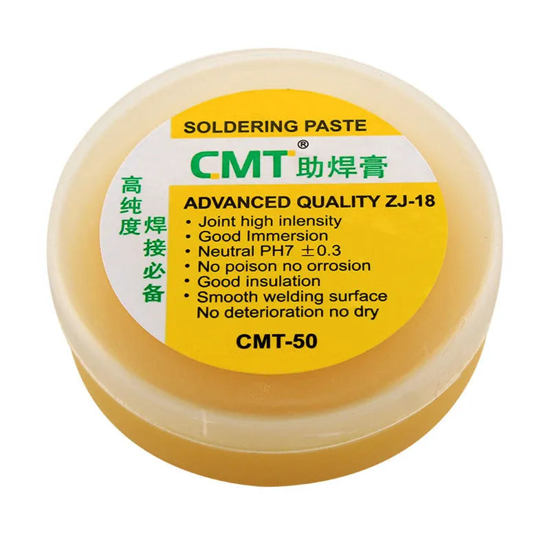 CMT high purity rosin soldering flux paste in jar for electric soldering iron