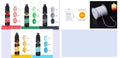 30 colour DIY candle and soap dye concentrate set in 10ml bottles with needle-tip application