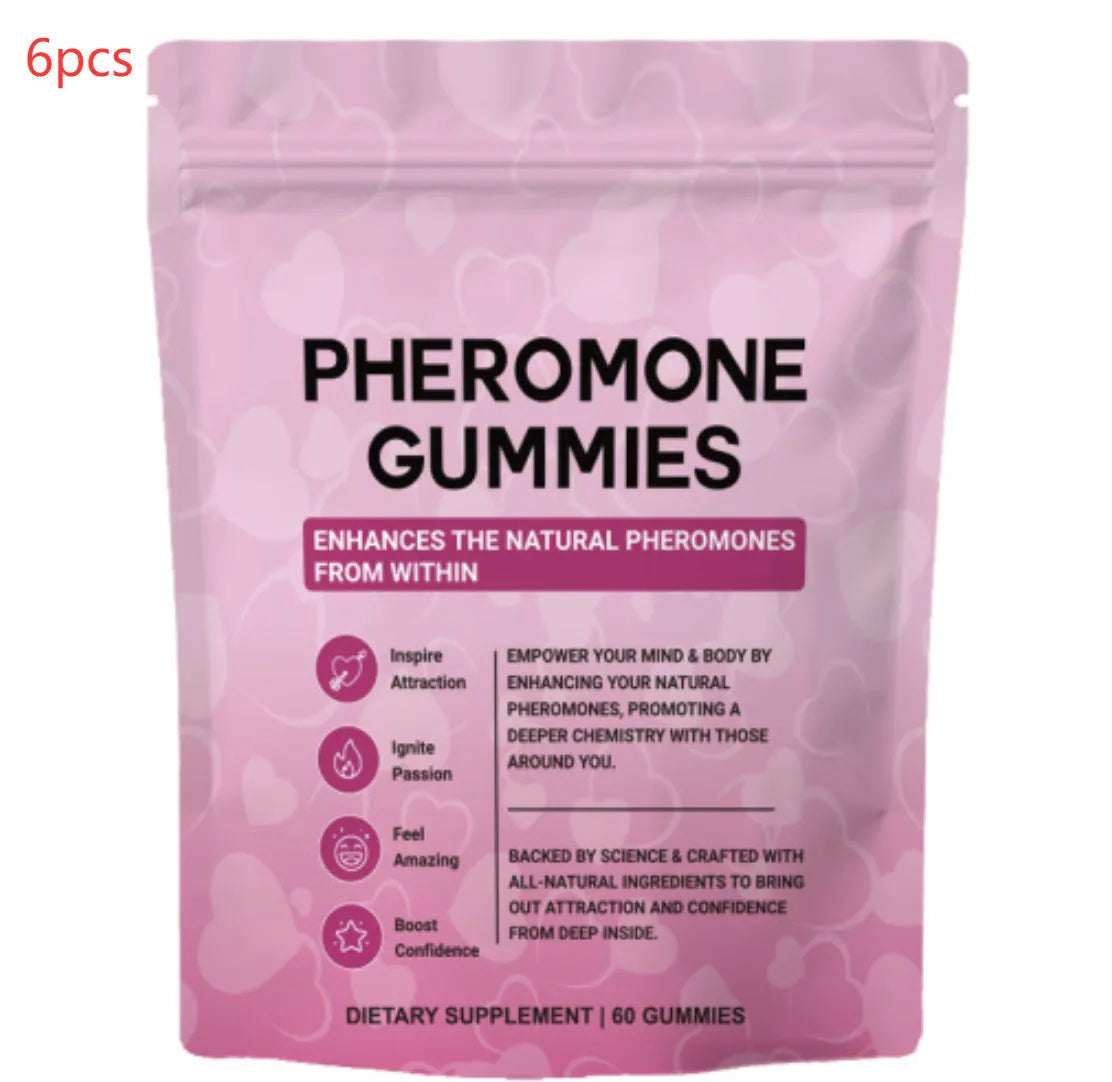60 edible pheromone gummy tablets for household mosquito control in fruit flavour