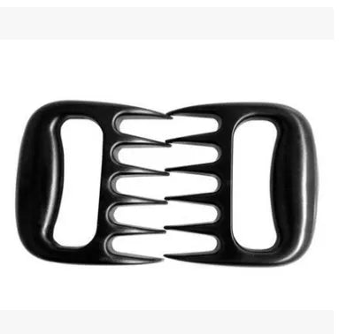 Black bear claw meat shredder set of two for barbecue meat pulling