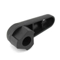 Black nylon quick-release wrench for BMW motorcycle engine oil cap on a 7x10x3cm packaging background.
