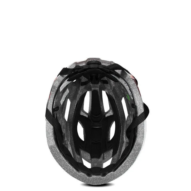 Mountain bike helmet with PC outer shell, EPS liner, USB tail light, 19 holes, 56-59CM