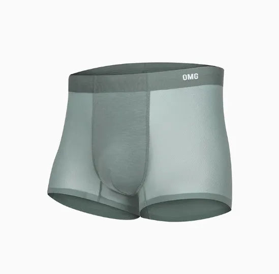 Seamless antibacterial fitness underwear in four colour options with size range from L to 3XL