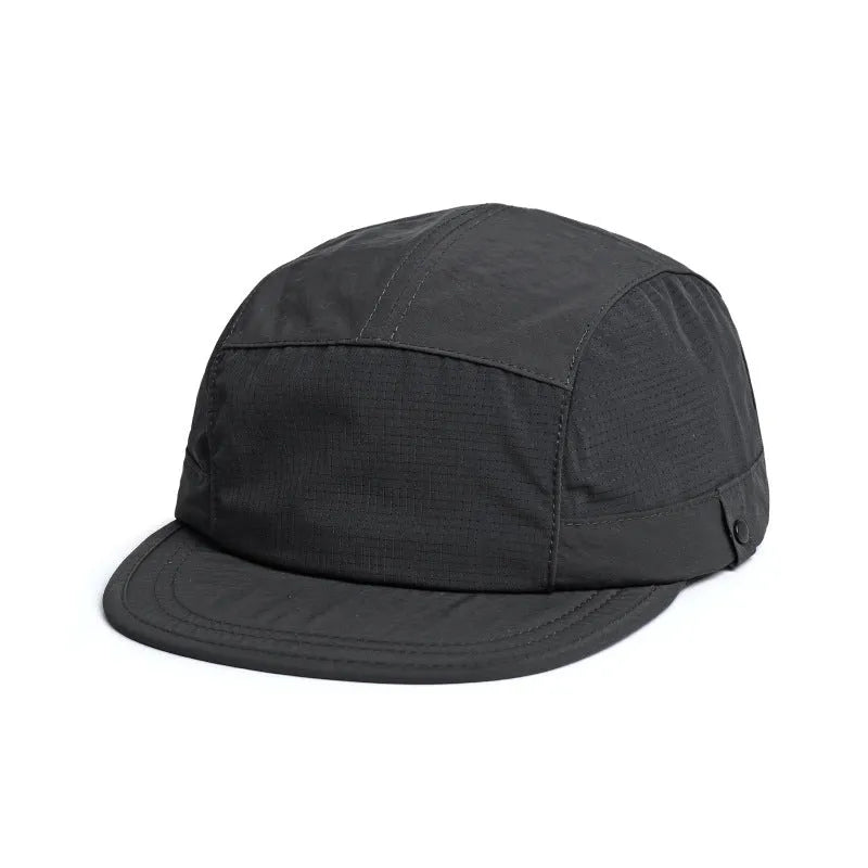 Dome crown sun hat in army green with a soft internal tongue cap for forehead cushioning.