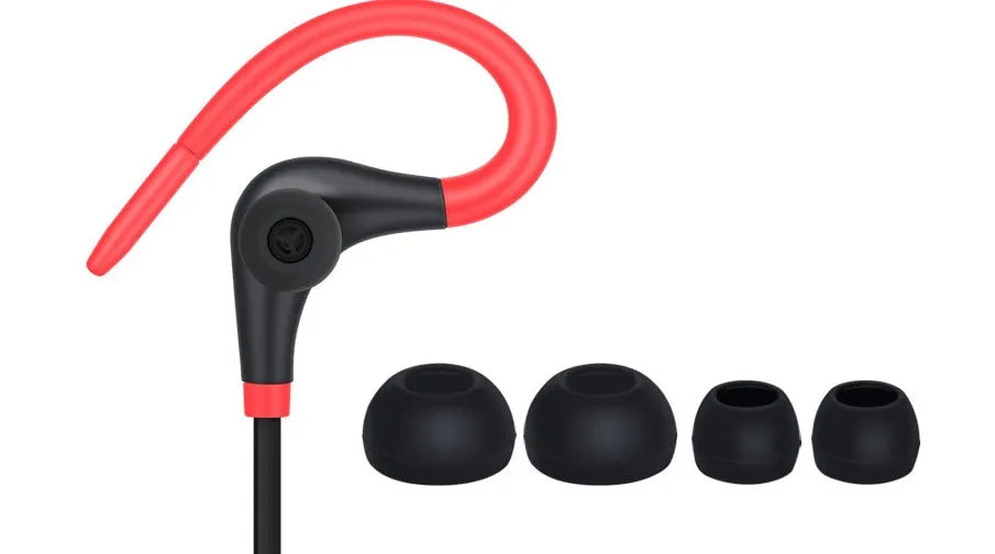 BT-01 Big Horn sports Bluetooth earbud, 45g, Bluetooth 4.1, 10m range, 60mAh, black red green blue