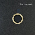 Diamond lens protective film with aluminium ring for iPhone 12 Pro Max in gold colour