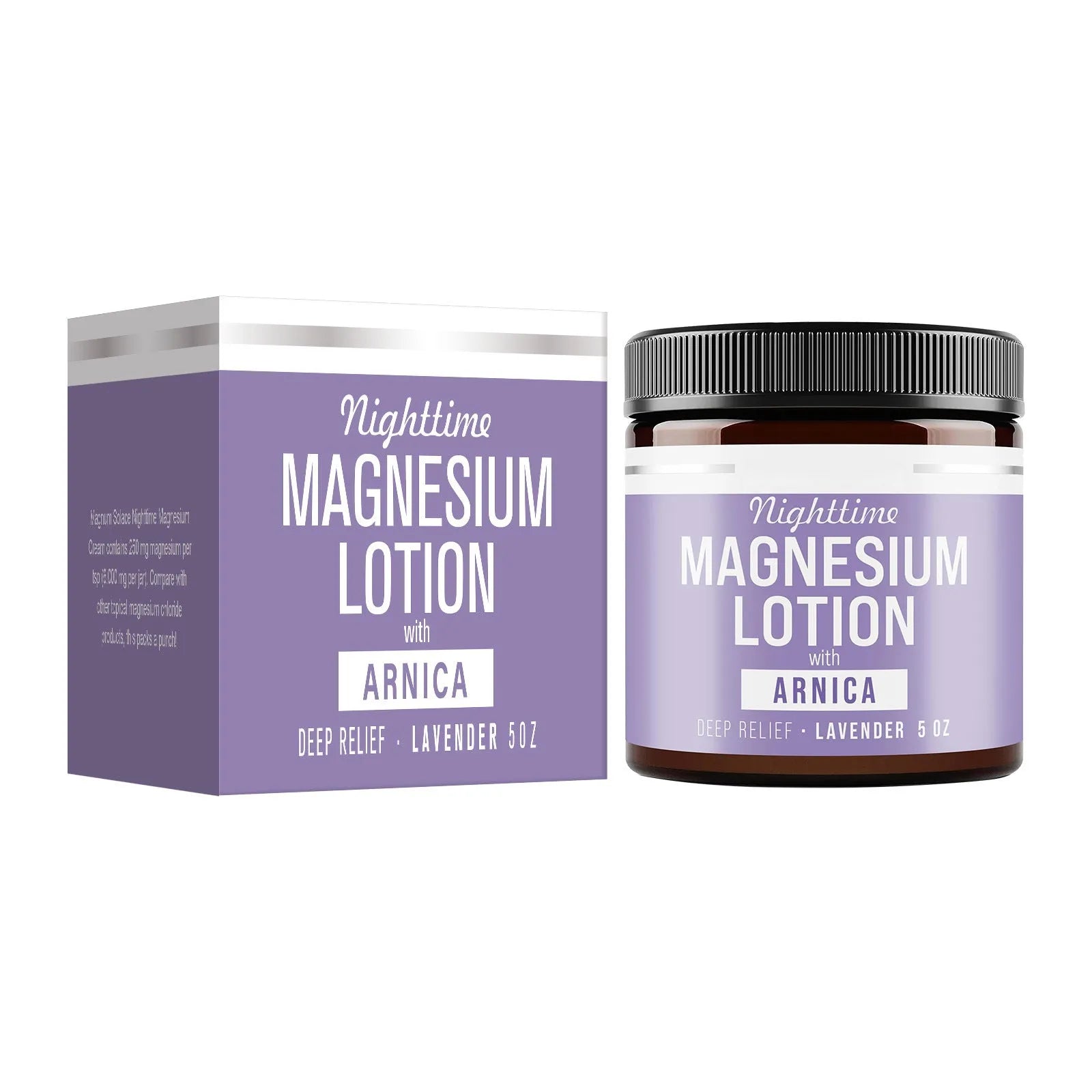 150ml jar of Magnesium Body Butter Cream for moisturising and soothing skin