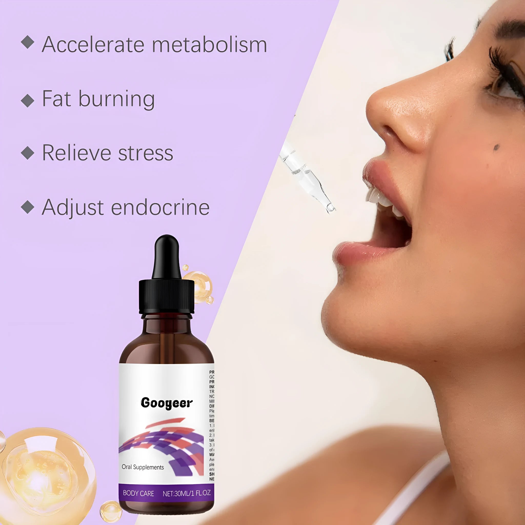 Googeer 30ml bottle of body treatment liquid for topical care