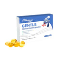 Body health care supplement capsules in gelatin casing, 7-capsule pack with soybean and herbal extracts
