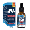 60ml bottle of ketone drops dietary supplement for body shaping.