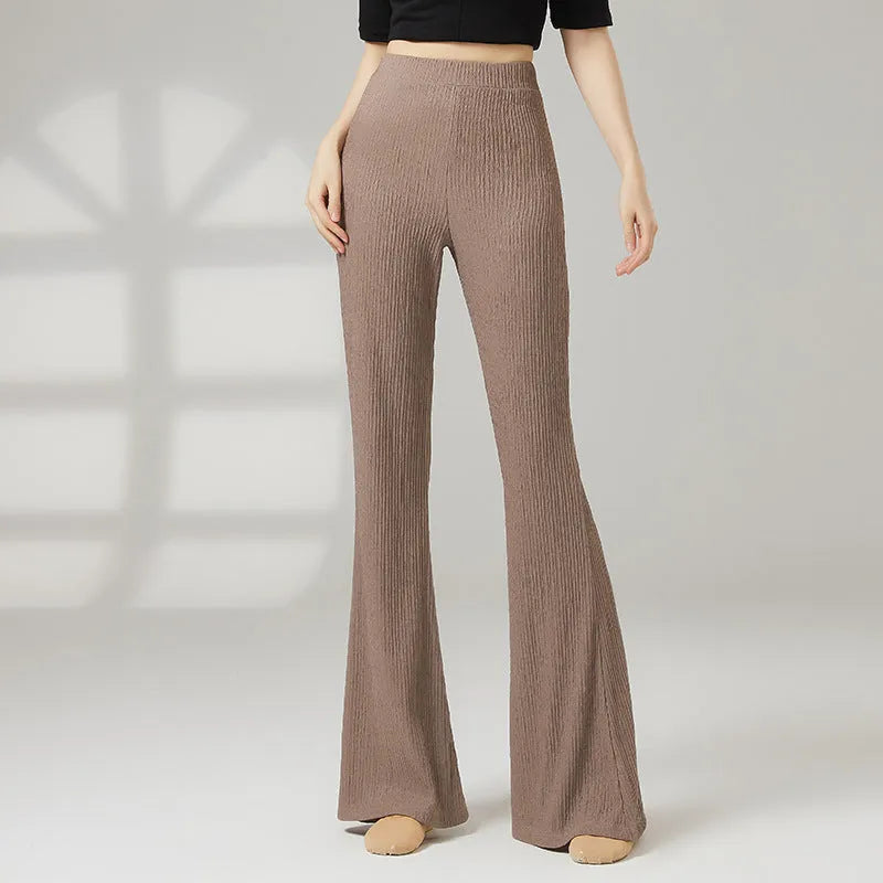 Female classical dance practice trousers in polyester fabric available in five colours with Asian sizing